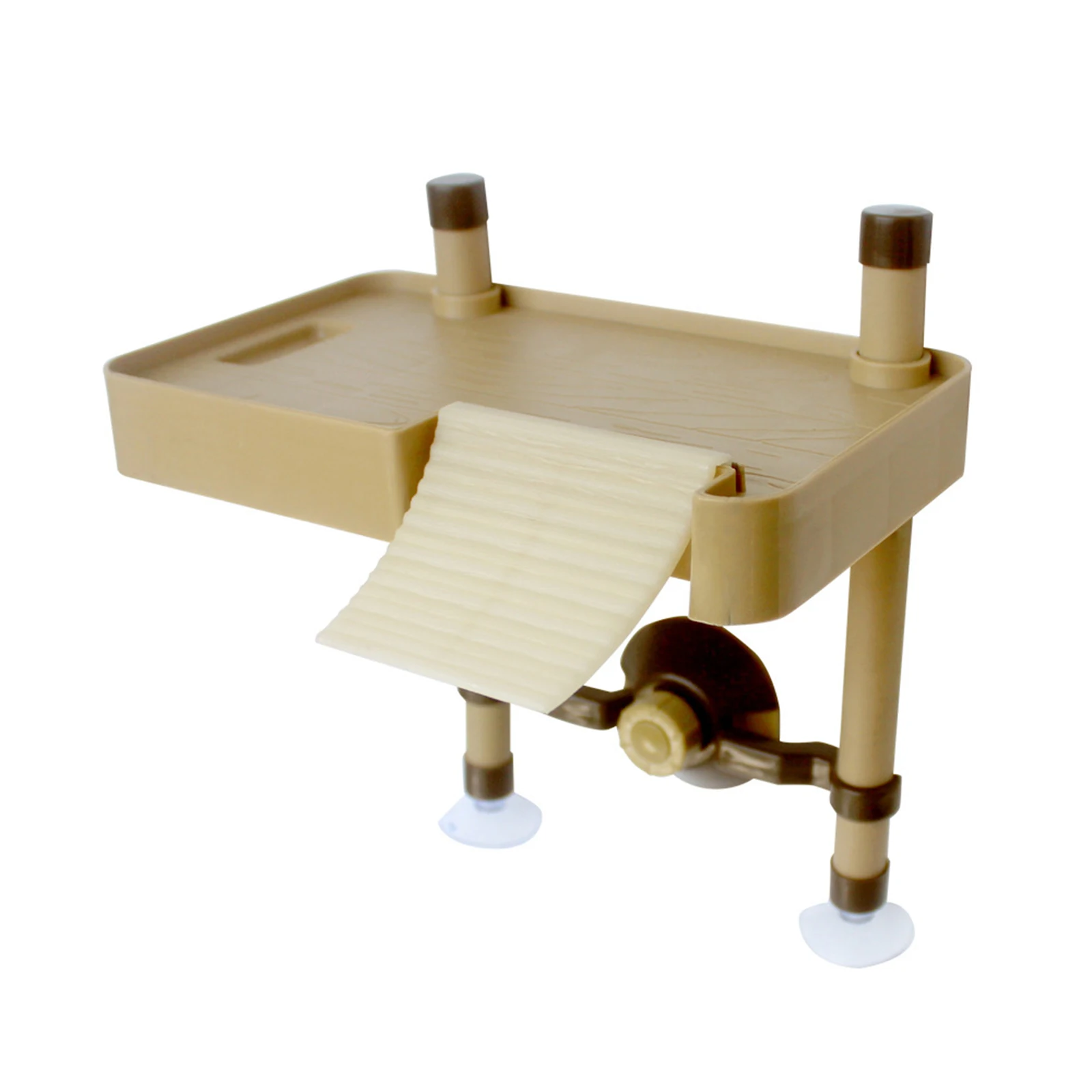 Plataforma flotante para tomar el sol de tortuga, muelle de terrapin, isla flotante de terrapin brasileña, plataforma de rampa para reptiles, decoración de acuario