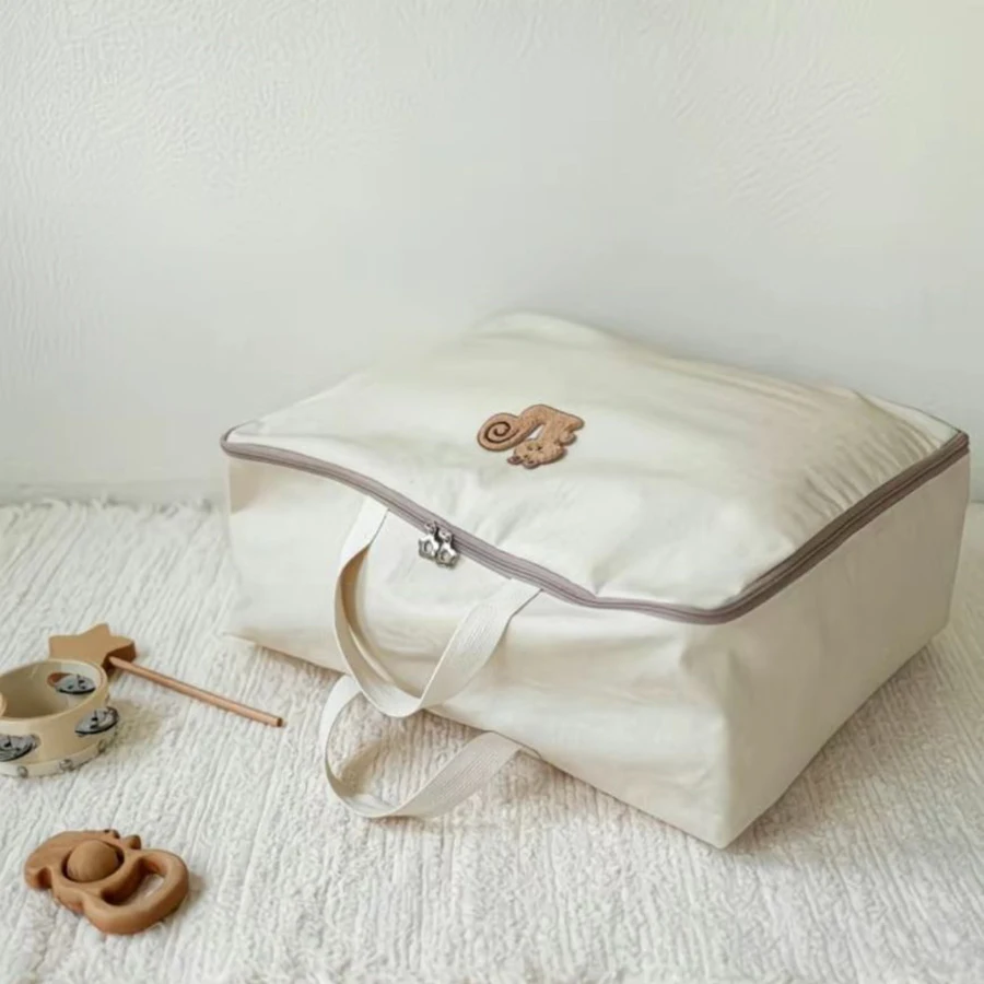 Bolsa de mamá de gran capacidad, almacenamiento de edredón para niños, organizador de cosas para bebés de gran tamaño, bolsa de equipaje de viaje impermeable a prueba de humedad - imagen 4