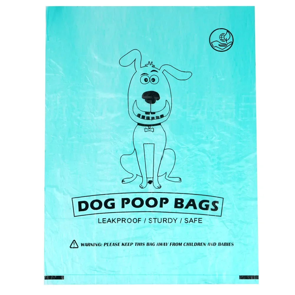 Bolsa de basura biodegradable para mascotas, bolsas para excrementos de perros, Biobase a granel, bolsa para caca perfumada, bolsas de basura para gatos degradables, dispensador de excrementos de perros, regalos - imagen 5