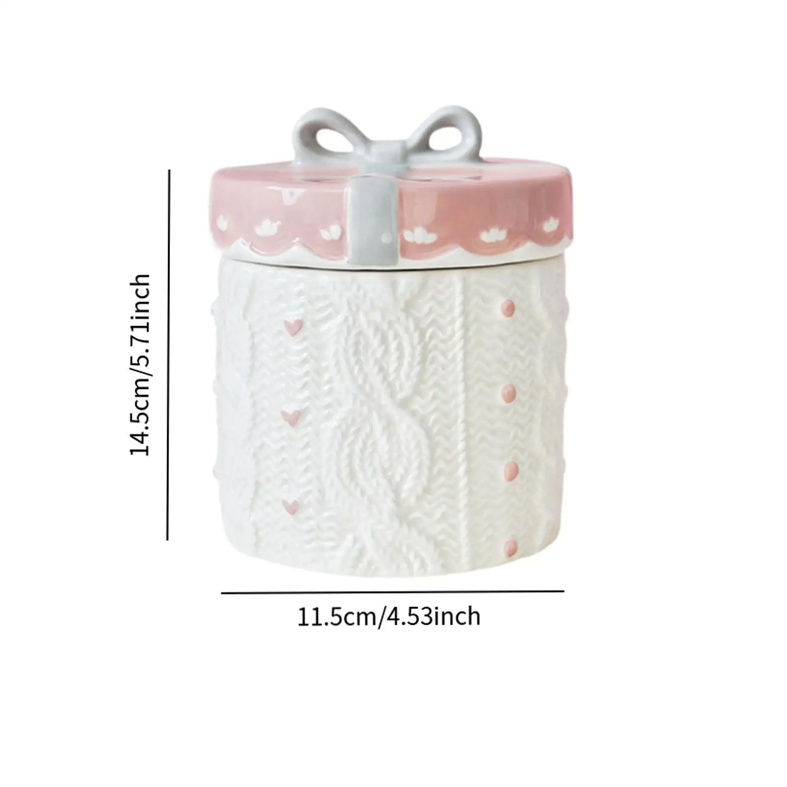 Food Storage Canister Farmhouse Tea Jar Loose Sugar Tin Storage Canister Storage Jar for Tea Coffee Beans Snacks Kitchen Nuts