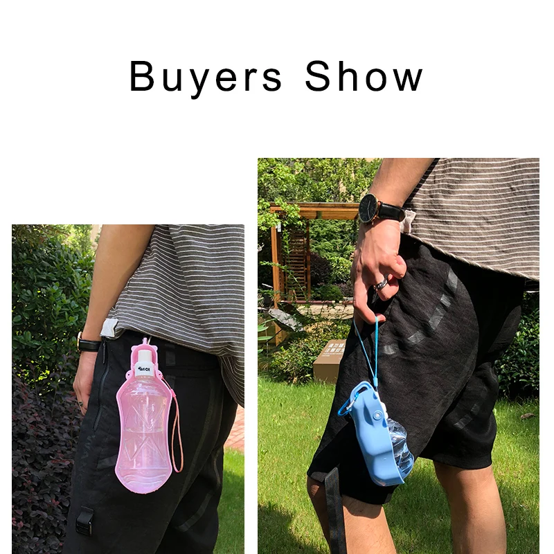 Comparación de tamaños de la botella de 280 ml y 518 ml