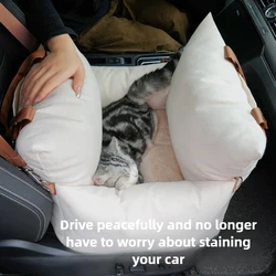 Nido portátil para coche para perros y cachorros resistente versátil