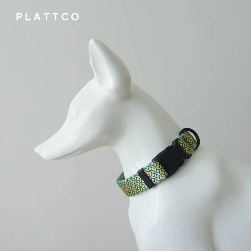 PLATTCO-collar para perros grandes, medianos y pequeños, de diseño único, MONEDAS DE SEGURIDADES con plástico negro más hebilla de aleación de zinc, 5 tamaños PDC30 - imagen 3