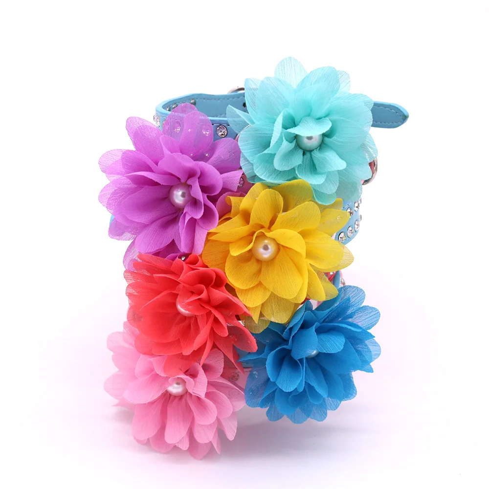 Collar de flores para perros, pajarita deslizante de pera para mascotas, pajarita para perros pequeños, accesorios de aseo para perros pequeños, 50/100PS - imagen 4