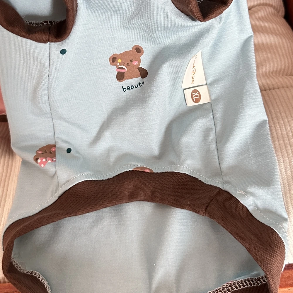 Camiseta de algodón de verano de manga corta para Sphynx Sudadera rosa gato para gatitos Pijama de dibujos animados azul suave para gatos Suministros para mascotas - imagen 4