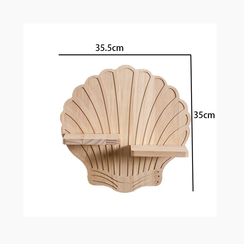 Macetero de pared con forma de concha marina para gatos y perros - imagen 3