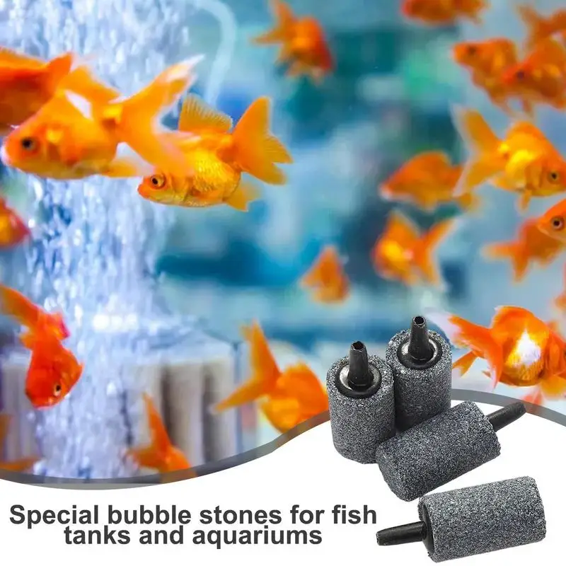Aireador de piedra de aire para tanque de peces, difusor de burbujas, 60 piezas, para acuario - imagen 2