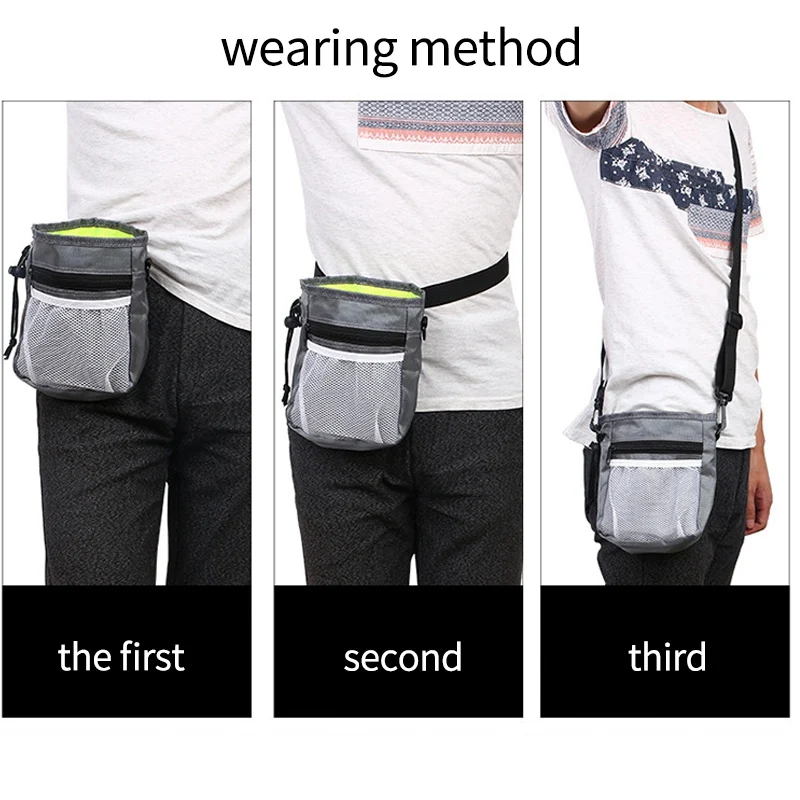 Riñonera de entrenamiento para perros y mascotas, bolsa para aperitivos, bolsa para cinturón al aire libre, bolsa para golosinas para perros, Cubo de cintura de cebo para cachorros duradero de gran capacidad, suministros - imagen 2