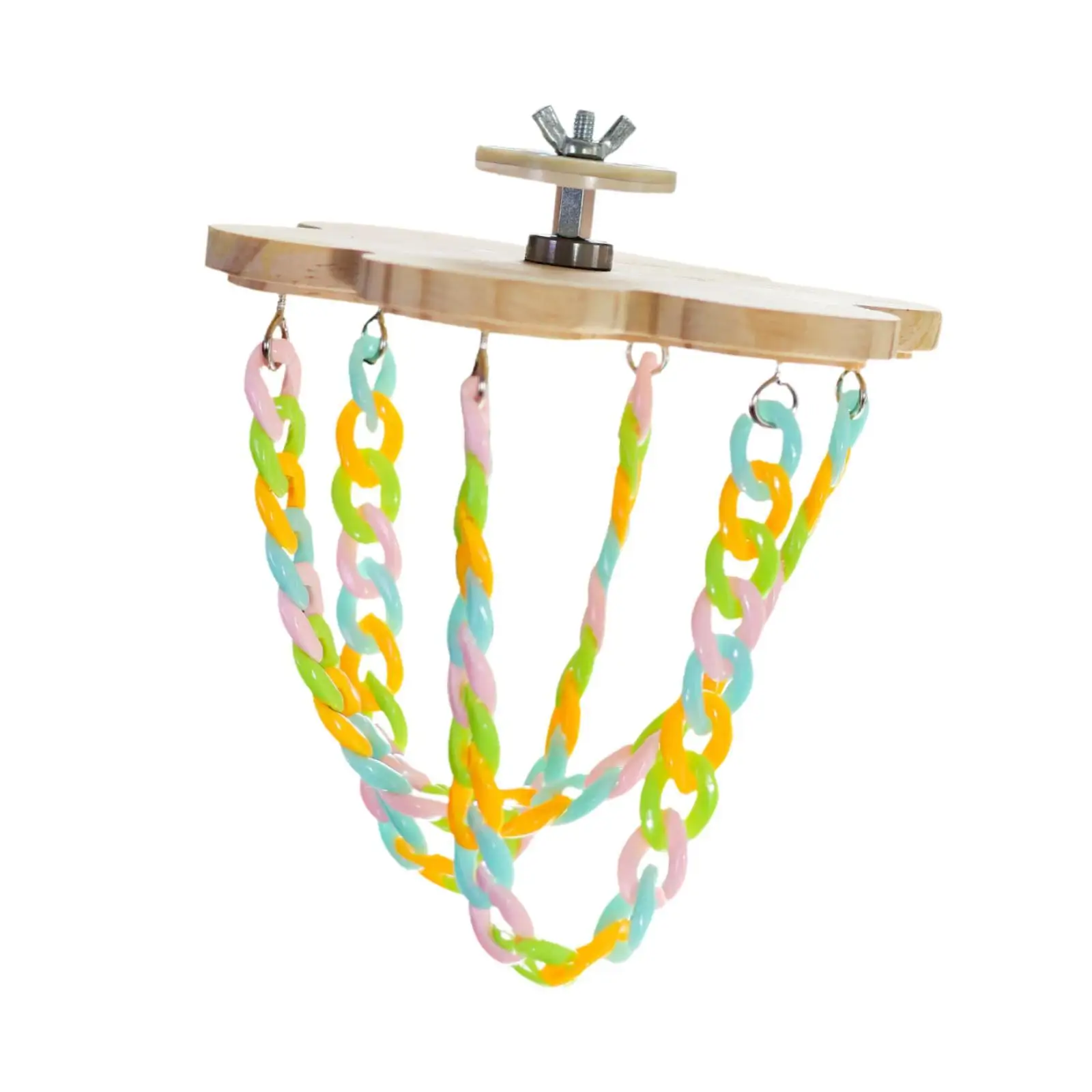 Sugar Glider Climbing Toy, Sturdy Colorful Chains Hanging Toy for Small Animals, Birds Sugar Glider Climbing Toy, Sturdy Colorful Chains Hanging Toy for Small Animals, Birds