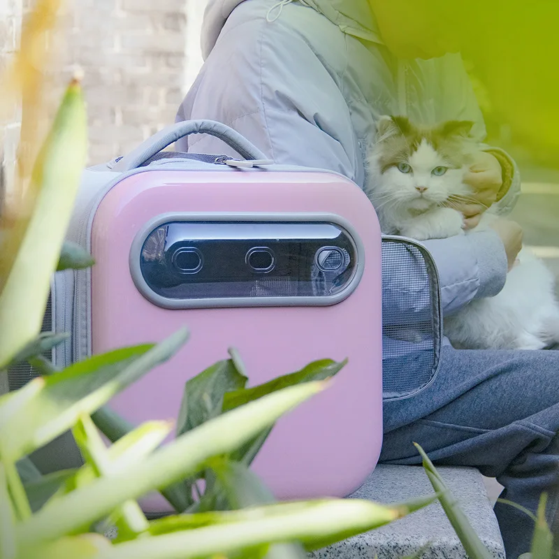 Nueva mochila cápsula espacial para gatos – Transpirable y ecológica - imagen 5