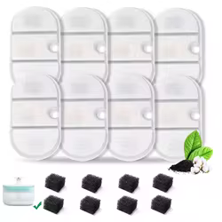 Filtro repuesto fuente agua gato – incluye filtros y esponjas