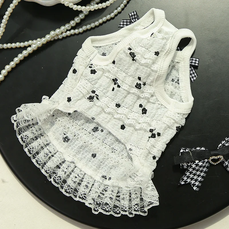 Vestido verano encaje para perras Chihuahua y Yorkshire - imagen 5
