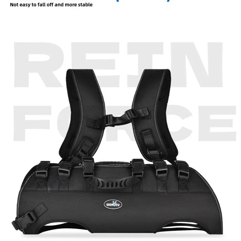 Arnés para perros con espalda cruzada, bolsa grande portátil transpirable para mascotas, mochila de rescate para perros, productos para mascotas, impermeable, resistente a la suciedad - imagen 5