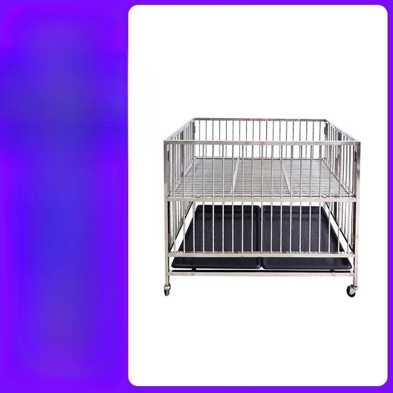 Jaula para perros con cama para correr Jaulas para mascotas Jaula de exhibición para perrera Jaulas de exhibición para perros Productos para mascotas - imagen 3