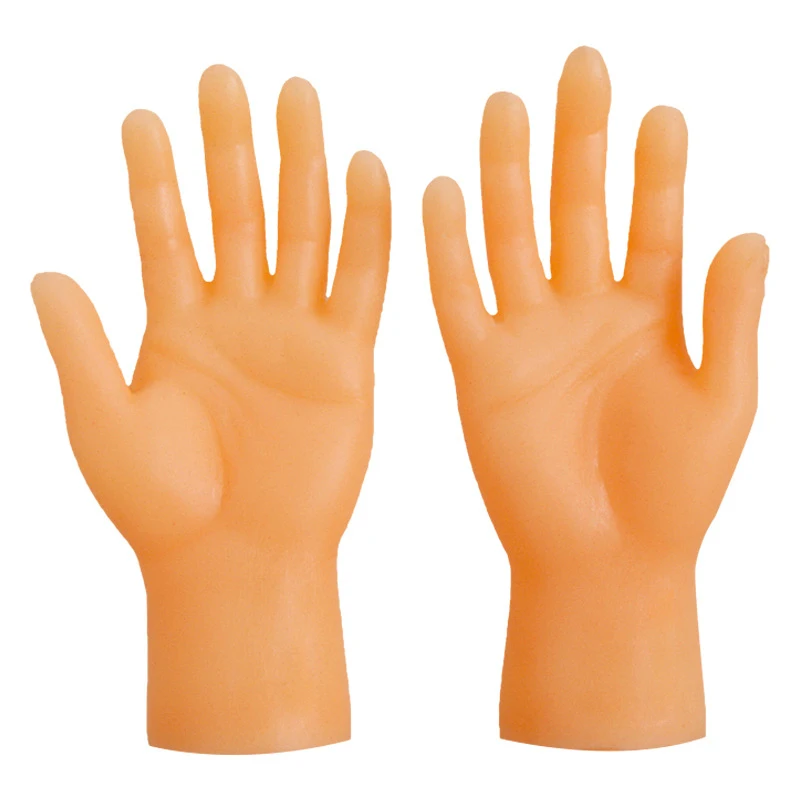 Juguetes novedosos para chico y adulto, Mini manos divertidas, juguetes creativos para dedos, mano pequeña y suave, juguete para mascotas, regalo de Halloween - imagen 5