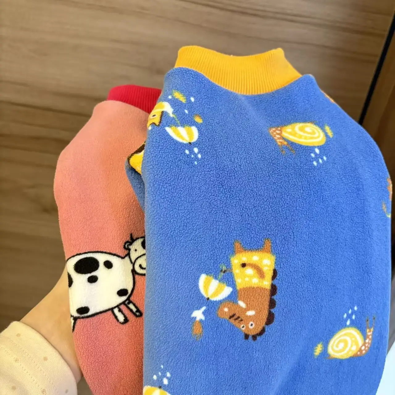 Sudadera suave para gato esfinge – Abrigo azul de manga larga - imagen 4