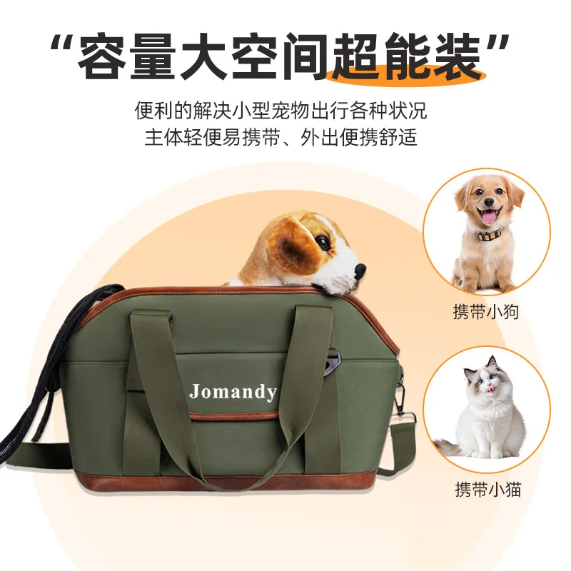 Transportín transpirable para gatos y perros – Cama con bolso - imagen 2