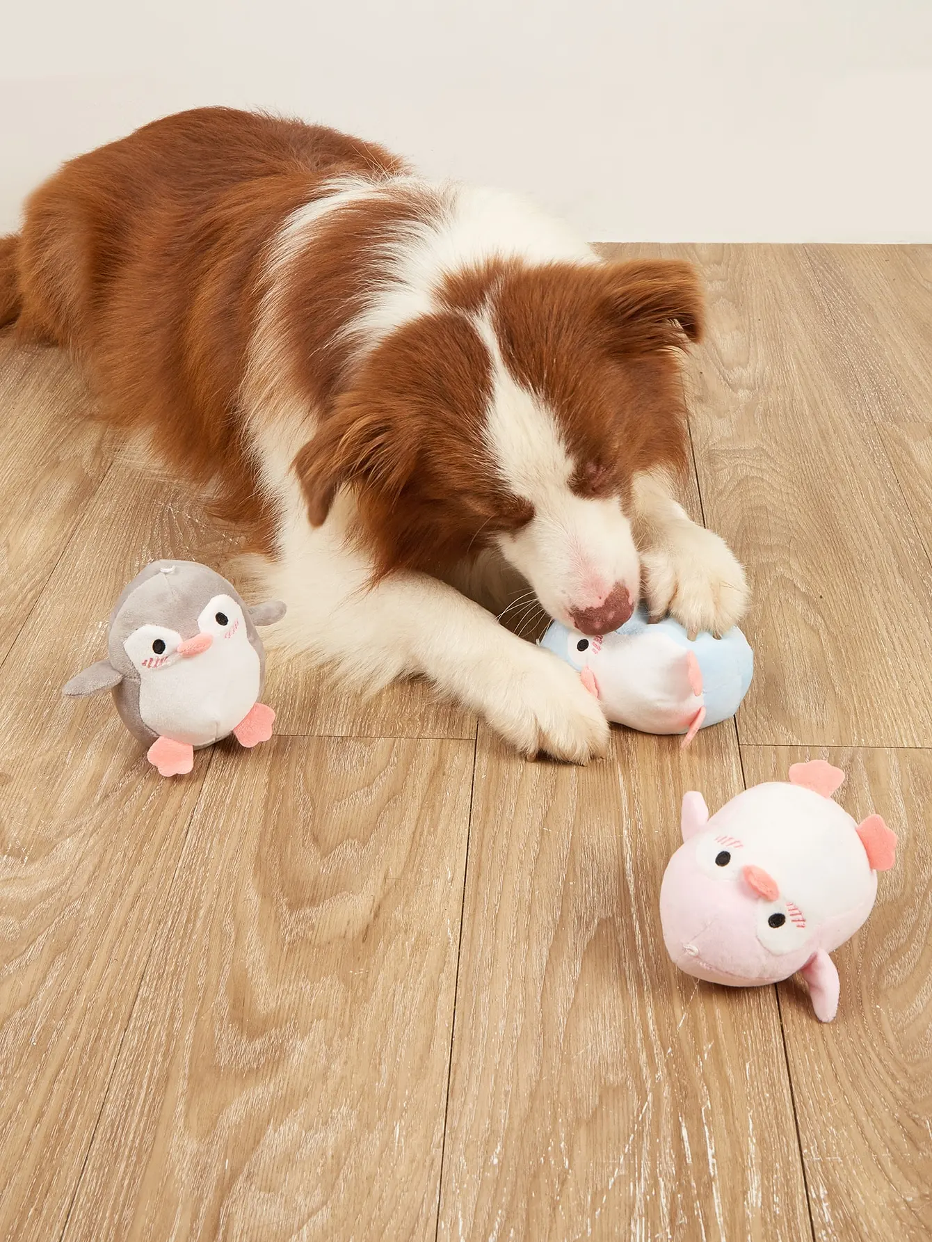 Peluches pingüinos para dentición de perros cachorros – Suaves y seguros - imagen 5