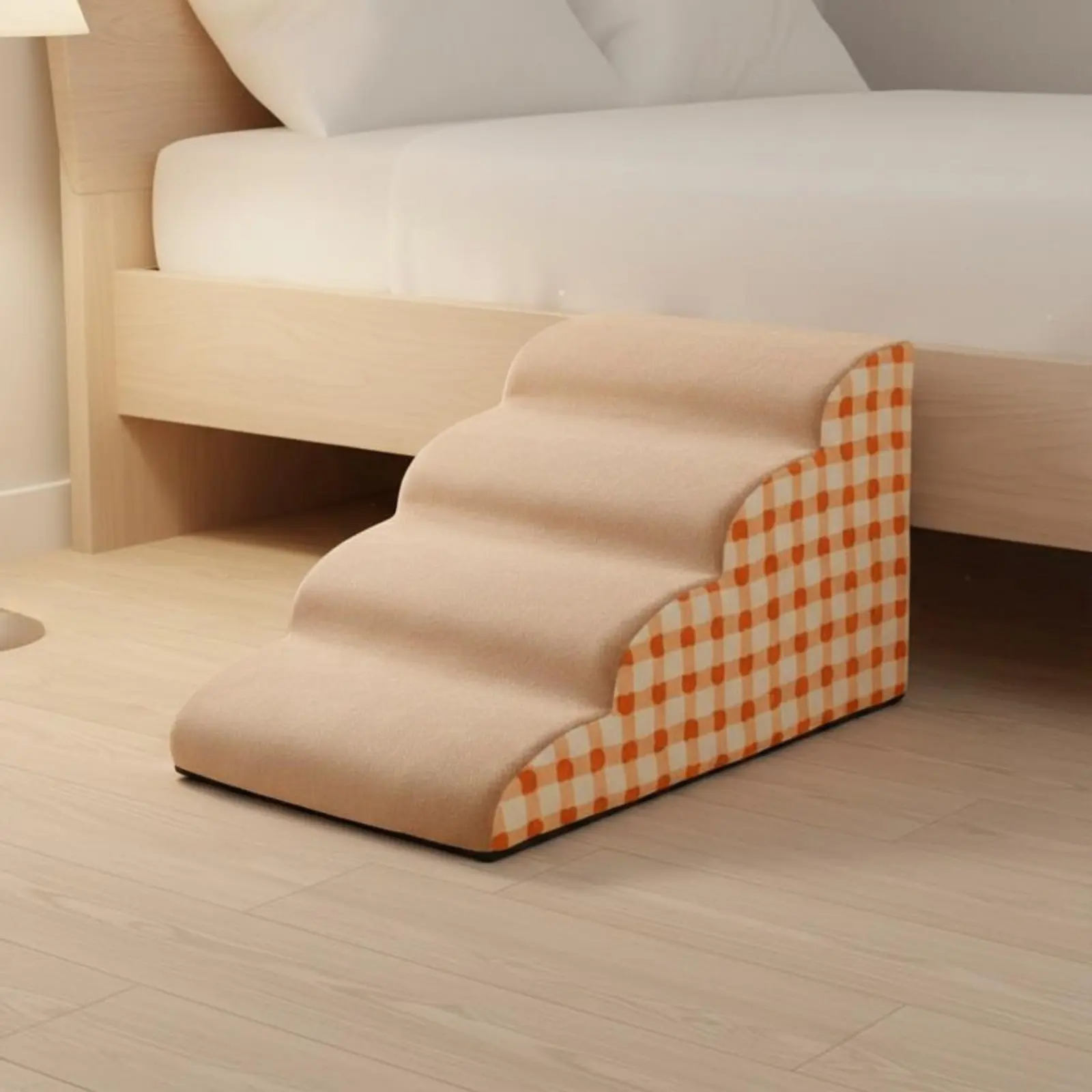 Escalones suaves de espuma para la cama: antideslizantes para perros - imagen 4