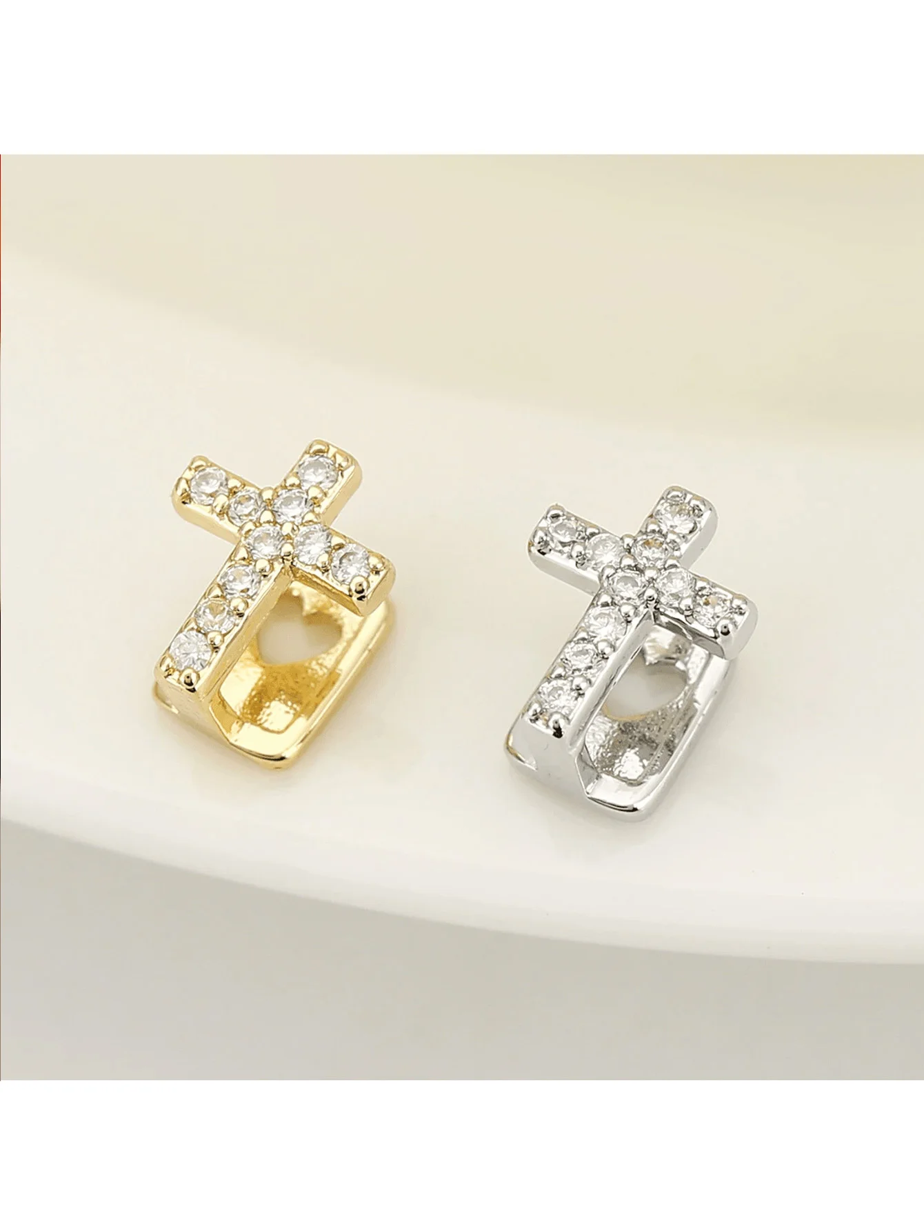 Joyería dental cobre circonio – Accesorio un diente estilo Y2K - imagen 3
