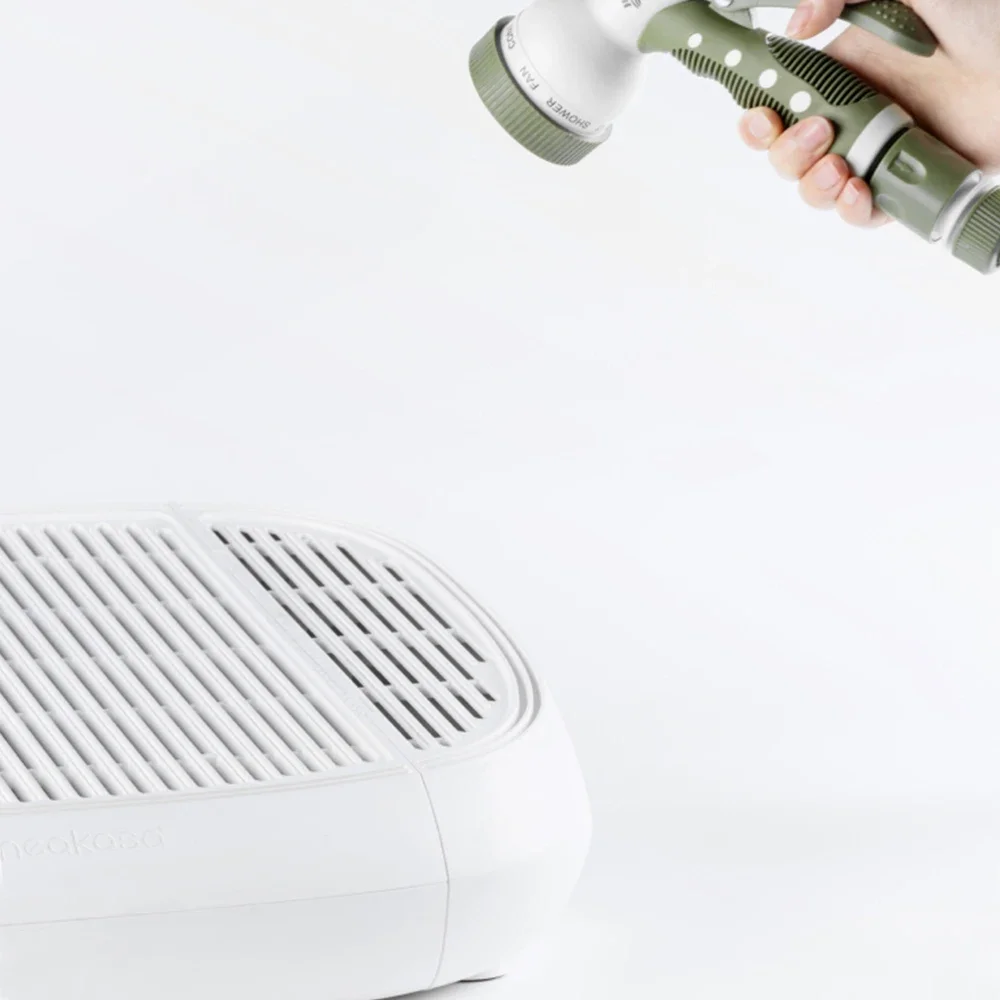 Neabot Smart Caja de arena para gatos Caja de pedal elevada para recoger arena para gatos (caja de arena no incluida) - imagen 4