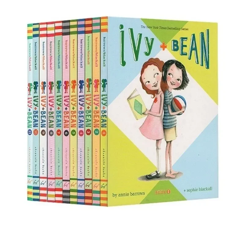 Hiedra y Bean Comic Bridge Story libro de lectura diario para niñas, Imagen en inglés, 11 libros por juego, edad 6-14 años - imagen 2
