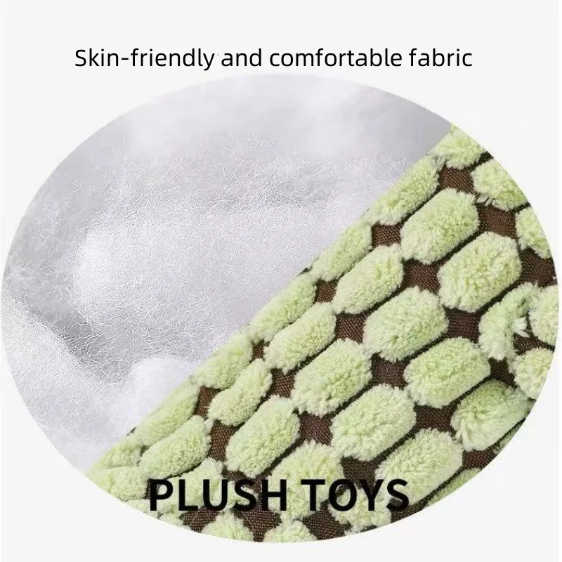 Nuevo perro masticar relleno divertido dinosaurio forma gatos lana de maíz juguete Vocal aplicar al entrenamiento ejercicio simulación Animal Chihuahua juguetes - imagen 4