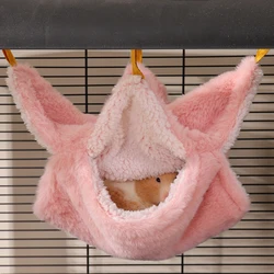 Hamaca colgante de lana para mascotas pequeñas - cama suave