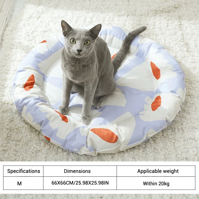 Estera de enfriamiento de nido de hielo para gatos de verano, estera de enfriamiento resistente a los arañazos, estera de hielo, temperatura constante, resistente al agua - imagen 5