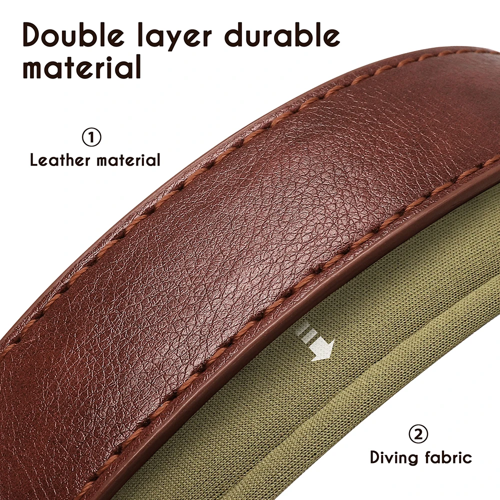 Collar de perro de cuero PU personalizado, collares de perro con grabado gratis, Collar ajustable de Pitbull para mascotas, acolchado suave para perros pequeños, medianos y grandes - imagen 3