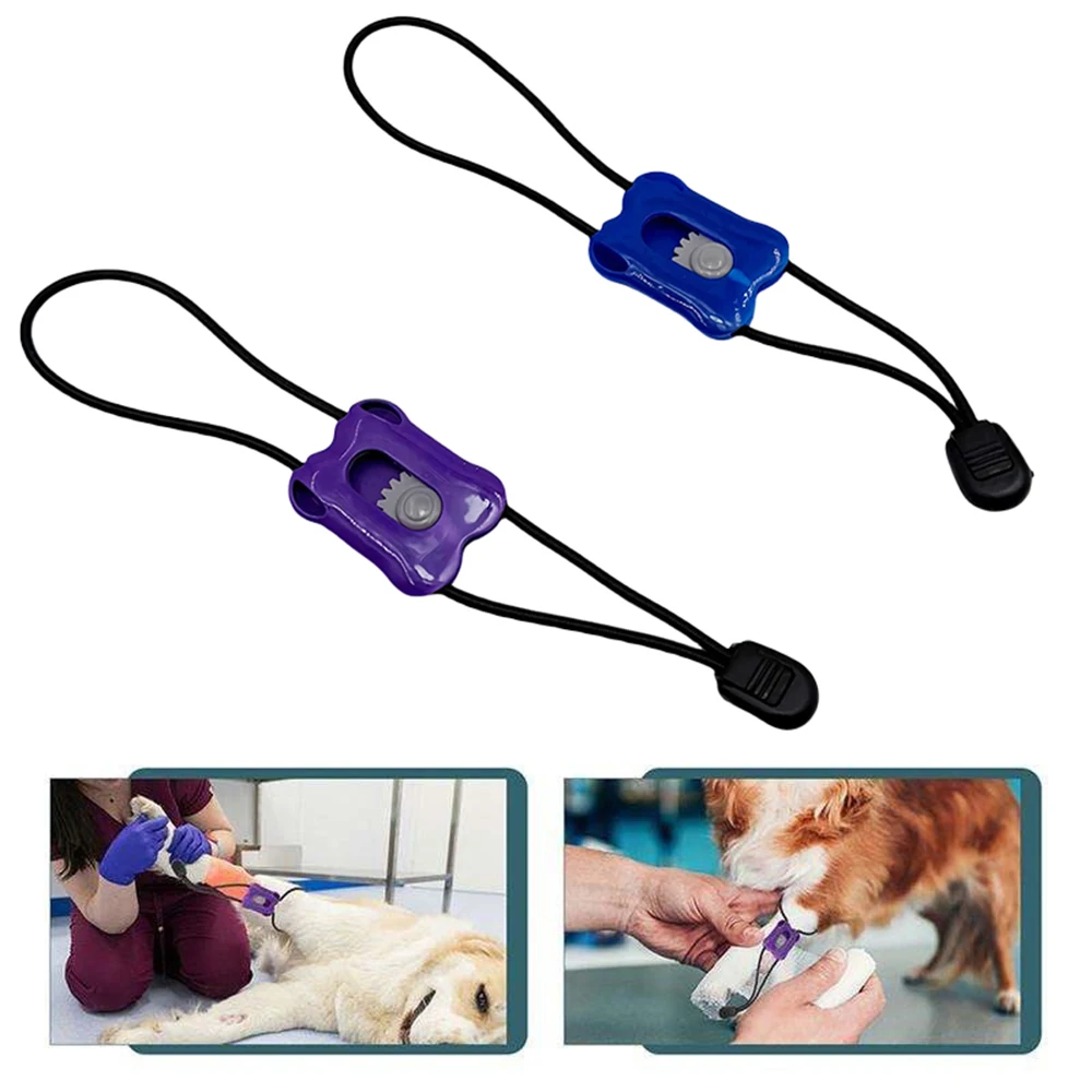 Torniquete plástico para perros y gatos – Banda presión pulso segura - imagen 3