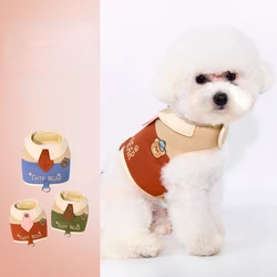 Correa de pecho para perro pequeño, chaleco estilo osito, conjunto de arnés y Correa, accesorios para cachorros