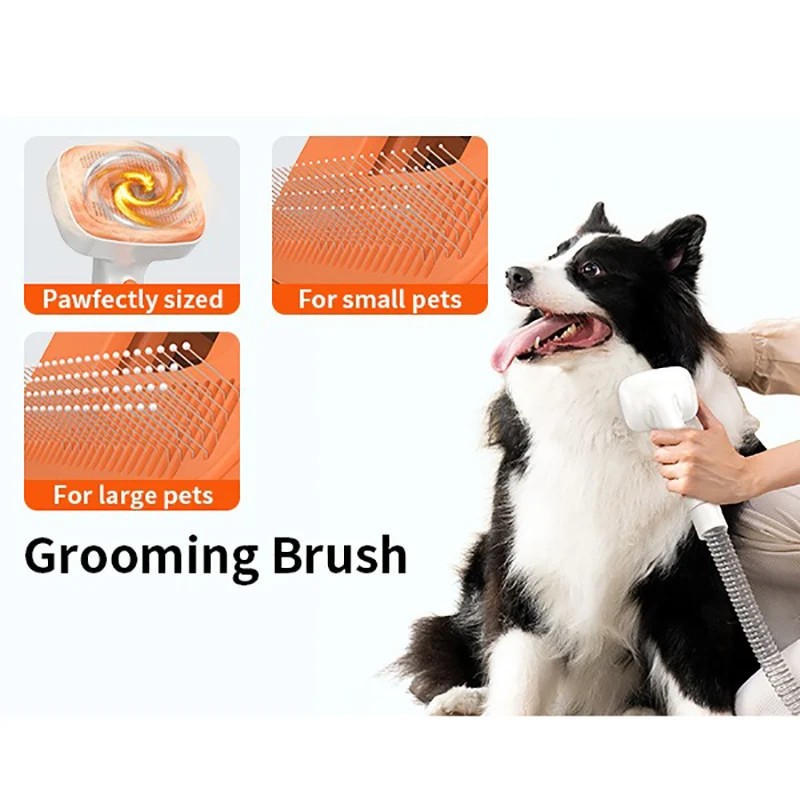 Kit de aspiración para perros y gatos, succión multifuncional para el cuidado, suministros de productos para mascotas, juego de máquina de corte por succión, accesorios de limpieza - imagen 3