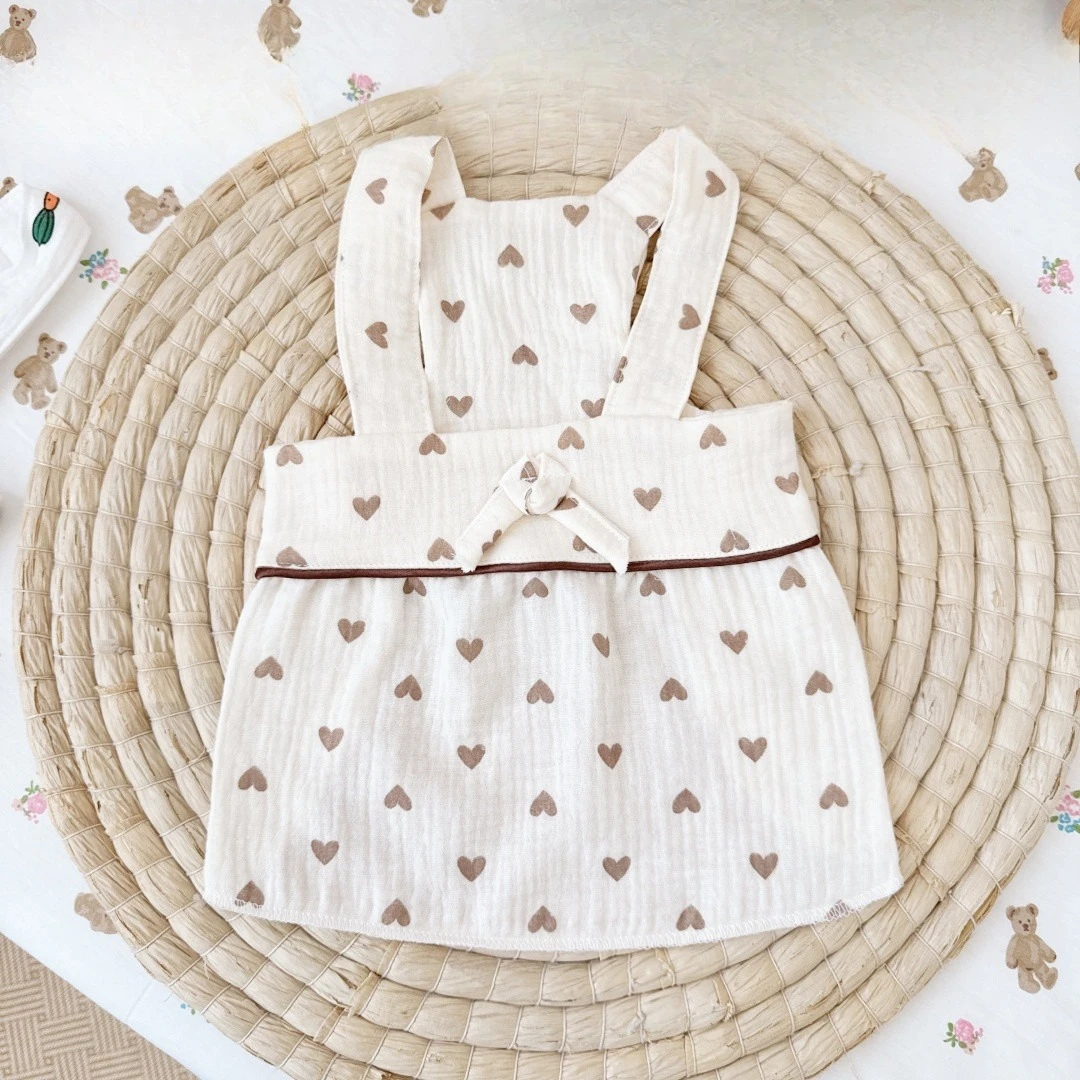 Primavera/Verano vestido de tirantes para mascotas Teddy pequeño tamaño mediano perro Estilo Princesa ropa para mascotas vestido de tirantes ropa para perros pequeños