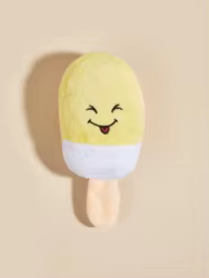 Juguete interactivo para gatos y perros – Peluche helado sonriente