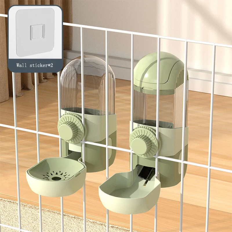 Alimentadores para beber colgantes para mascotas, jaulas colgantes para gatos y perros, reposición automática de alimentos para beber, suministros mágicos para mascotas - imagen 2