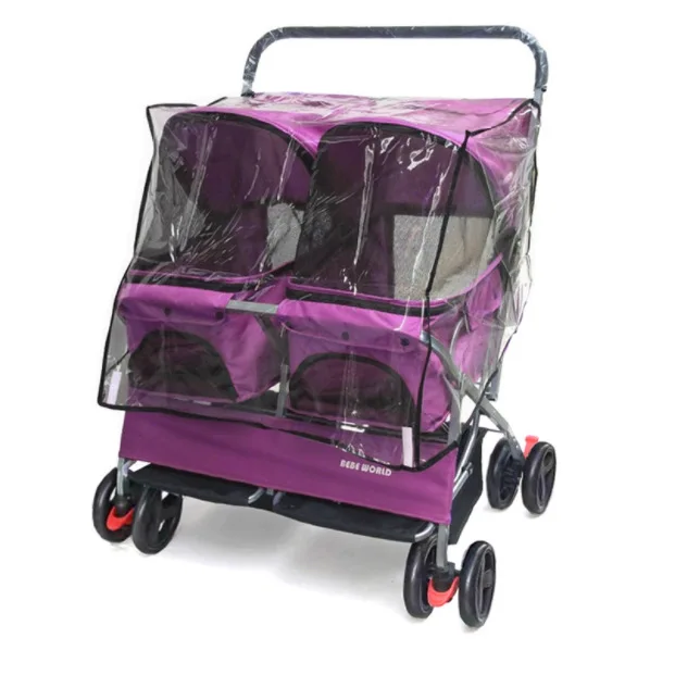 Transportín plegable doble para gatos y perros pequeños - imagen 3