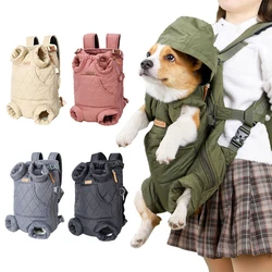 Mochila transportín invernal cálida para gatos y perros pequeños
