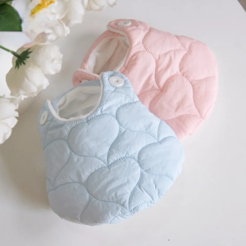 Ropa cálida de invierno para perro, abrigo bordado de amor, Chaleco corto para mascotas, disfraz de cachorro, ropa de Navidad y Año Nuevo