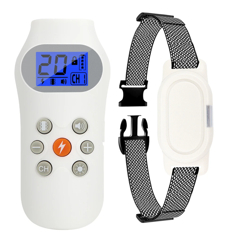 Collar de entrenamiento para perros con Control remoto de 800M, entrenador electrónico para perros, collares para perros de 433MHz, Collar de choque con vibración recargable