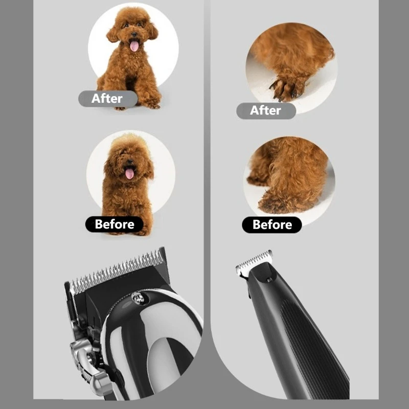 Cortadora de pelo profesional para mascotas, cortadora de pelo para cachorros y perros, cortadora de pelo para perros y gatos, máquinas de aseo para mascotas, gatos y gatitos - imagen 4