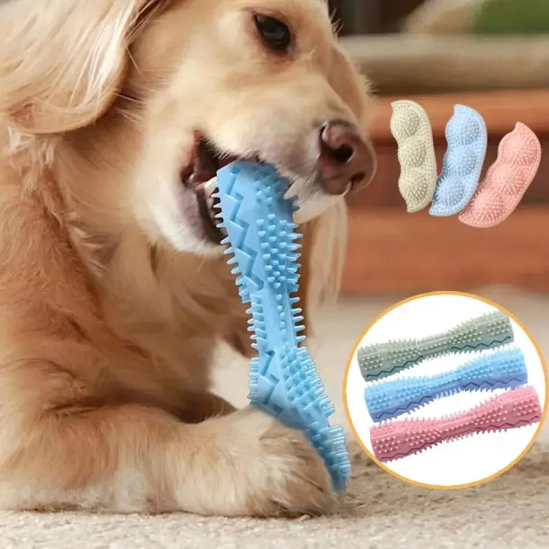Juguete para masticar para perros y gatos, palo Molar para mascotas, palo de limpieza Molar para perros grandes y pequeños - imagen 2