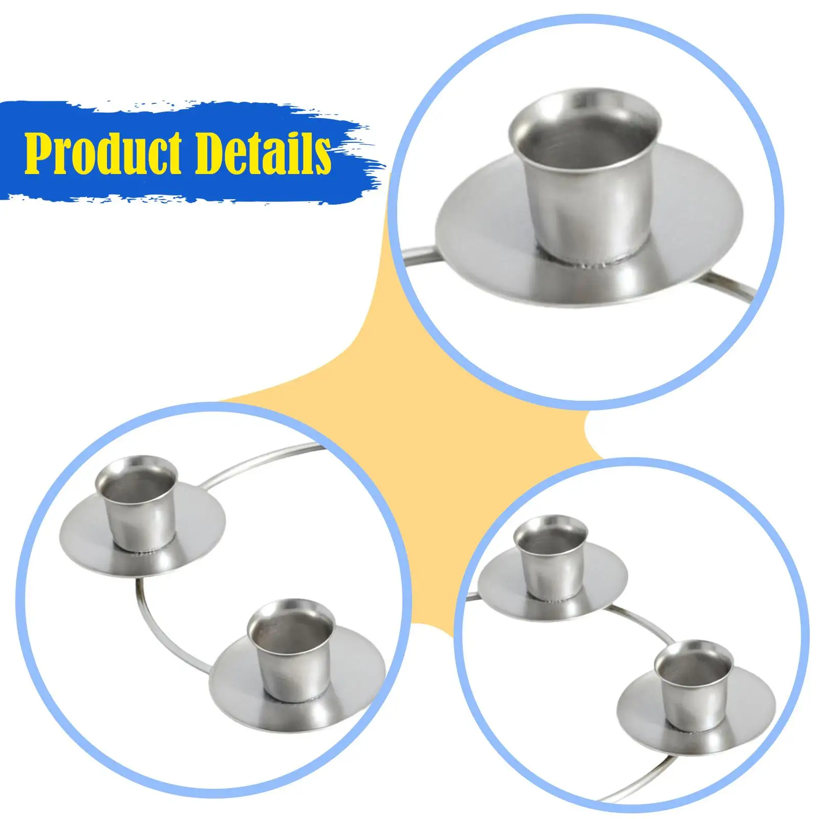 Taper Candle Holder Rings Candle Rings Home Décor Table Decoration Christmas