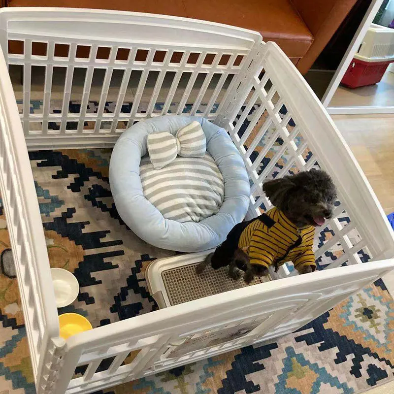 Cercas para mascotas, valla interior, taza de té, valla para perros, perrera a prueba de prisión para perros pequeños - imagen 4