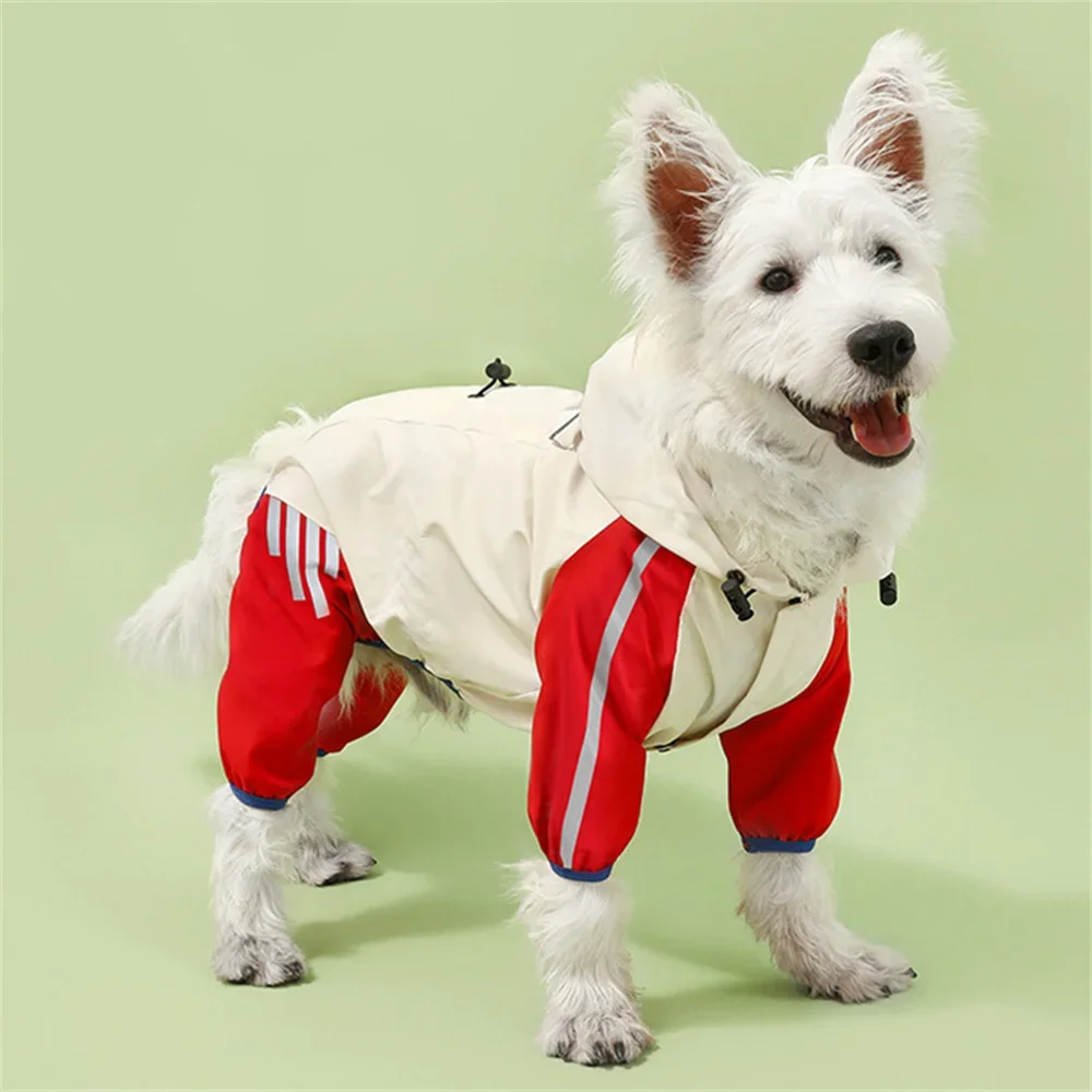 Chubasquero impermeable para mascotas para perros pequeños, mono de verano para cachorros, ropa para perros, chubasqueros para mascotas, Chihuahua Pinscher, monos para mascotas - imagen 4