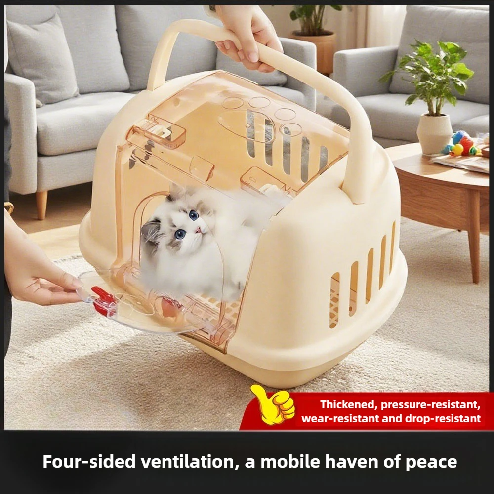 Caja de aire portátil para perros pequeños y gatos, caja de aire portátil para mascotas, jaula de cápsula espacial para gatos, productos para mascotas