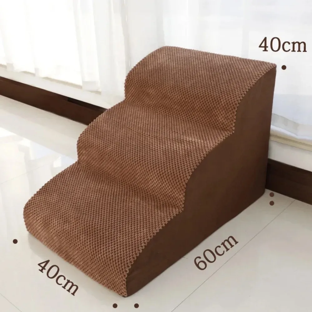 Escaleras para mascotas pequeñas y medianas, cama de cuatro capas de fácil acceso, rampa duradera para gatitos y cachorros, muebles de interior - imagen 4