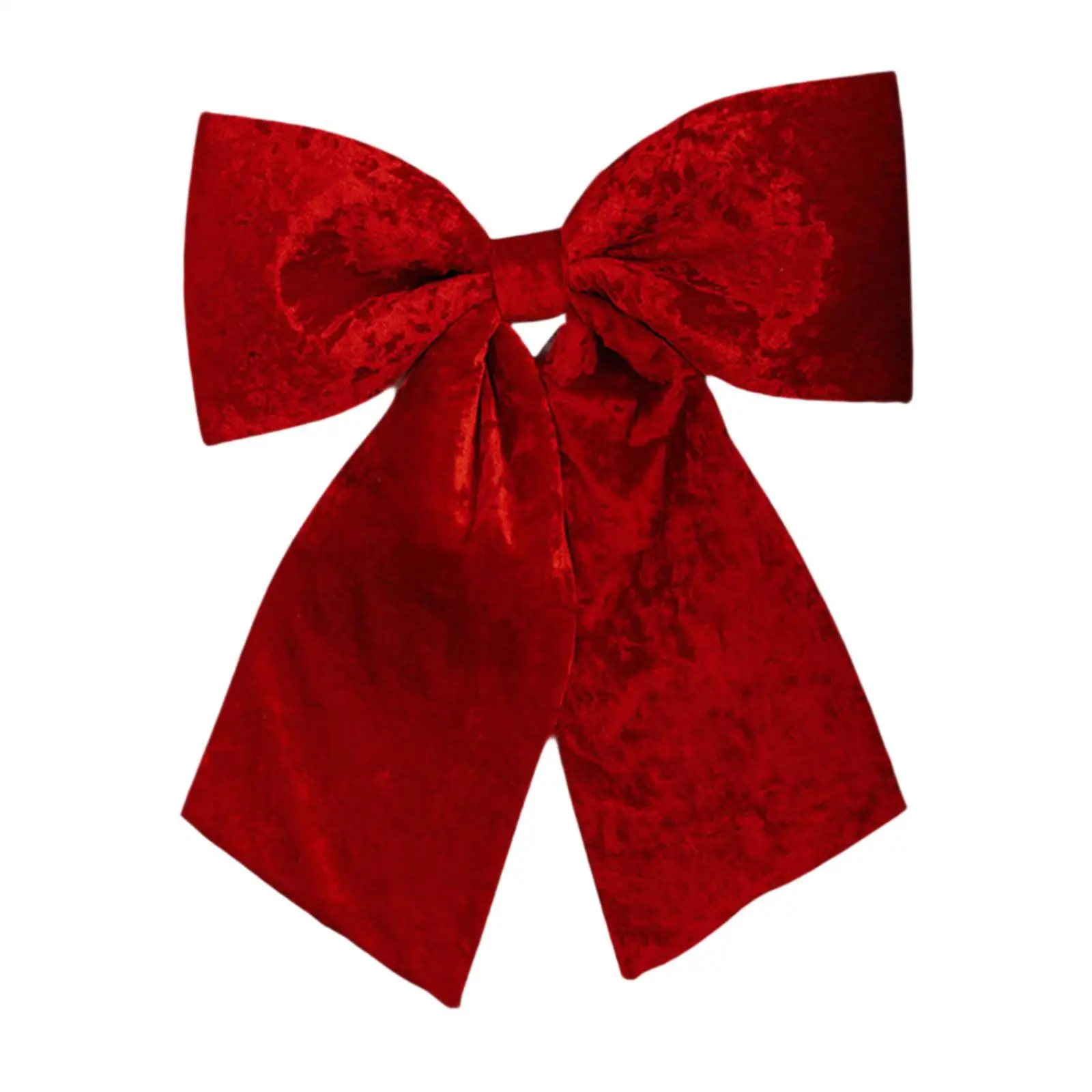 Xmas Velvet Ribbon Bow, Christmas Tree Garland for Festival Wedding Decorative Xmas Velvet Ribbon Bow, Christmas Tree Garland for Festival Wedding Decorative