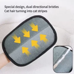 Guante quitapelos para gatos y perros – Cepillo de muda eficaz