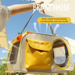 Mochila transporte exterior para perros y gatos – Gran capacidad